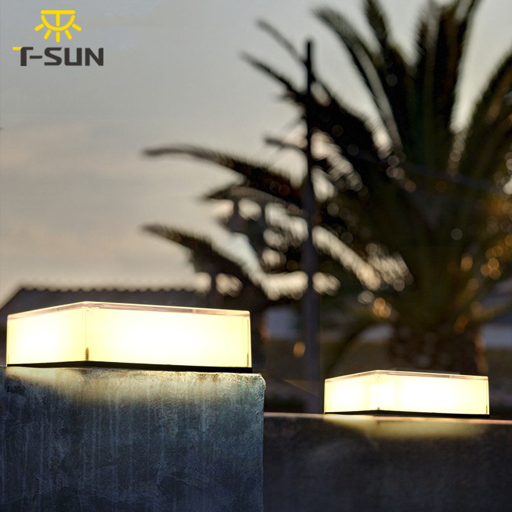 Lighting Decor Sunrise - T-SUN 1PC/2PCS Solar Power Licht IP65