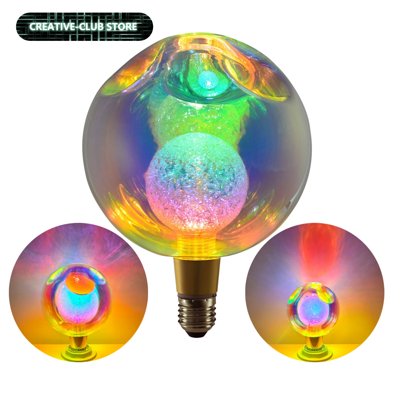 Lighting Decor Bedroom - E27 P90 P120 P150 Runde Kugel