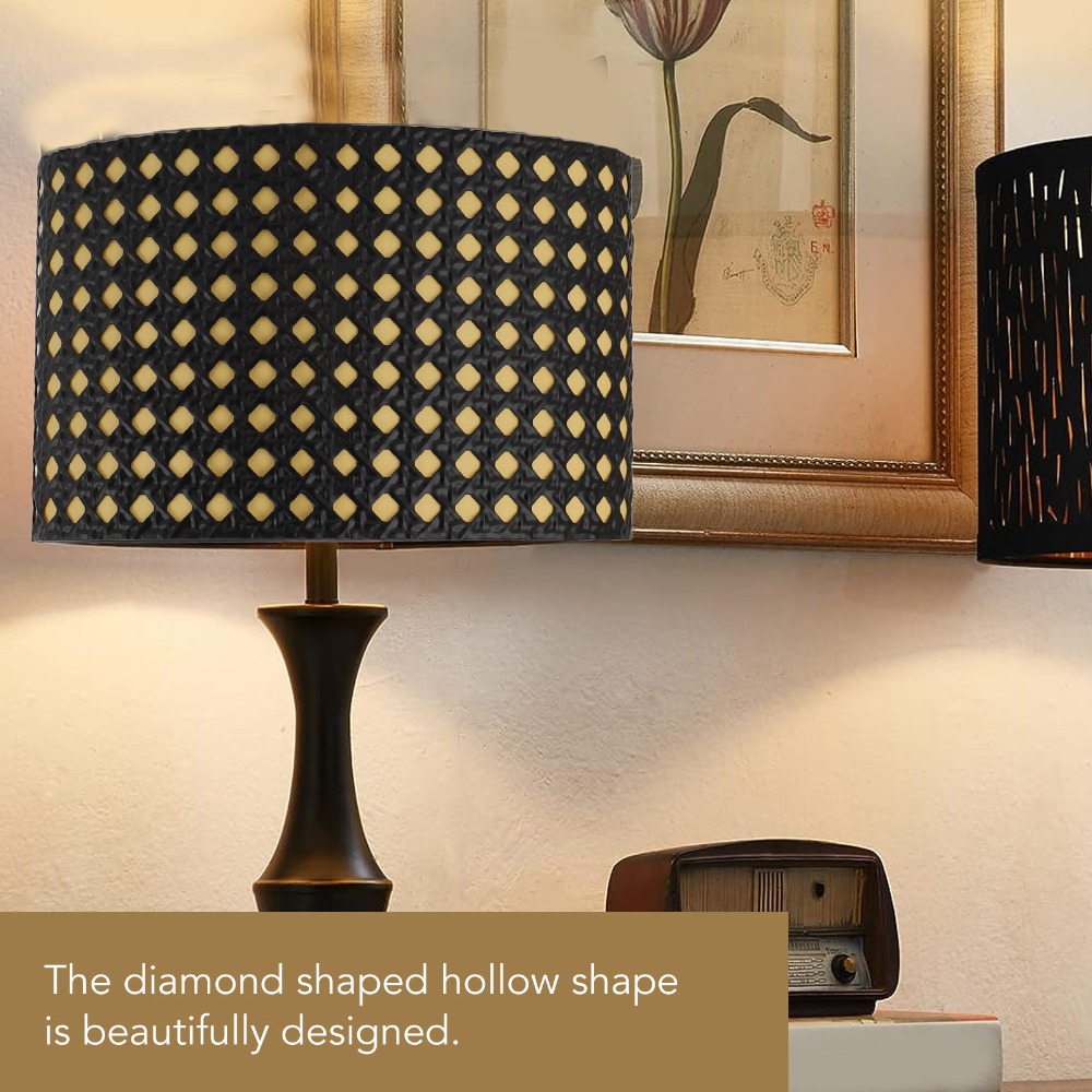 Geometric Lamp Shade - Moderner Lampenschirm aus Eisen mit geometrischem