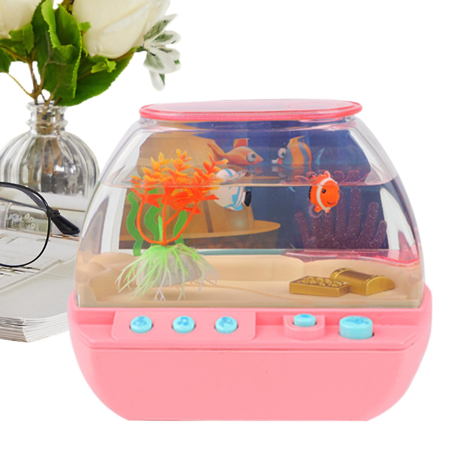 Lighting Decor Bedroom - Spielzeug-Aquarium als Heimdekoration mit Musik und