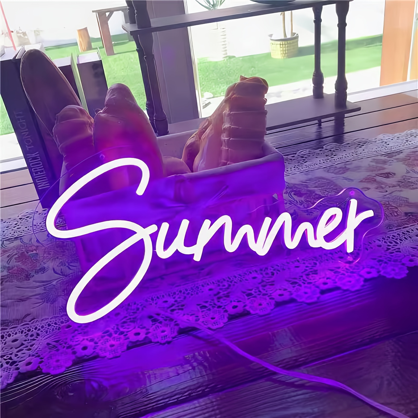 Lighting Design Decor - Individuelles Neon-Schild, personalisiertes, einstellbares Licht, USB-Neon-Schild