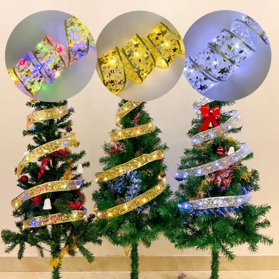 Home Decor Lighting Tree - 10m 5m LED Gold Silber Band