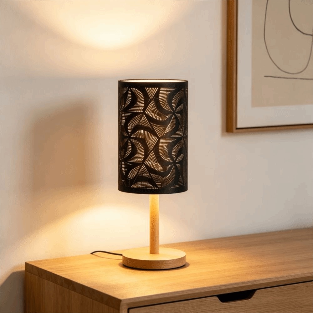 Geometric Lamp Shade - Einfacher Lampenschirm aus Eisen mit geometrischem