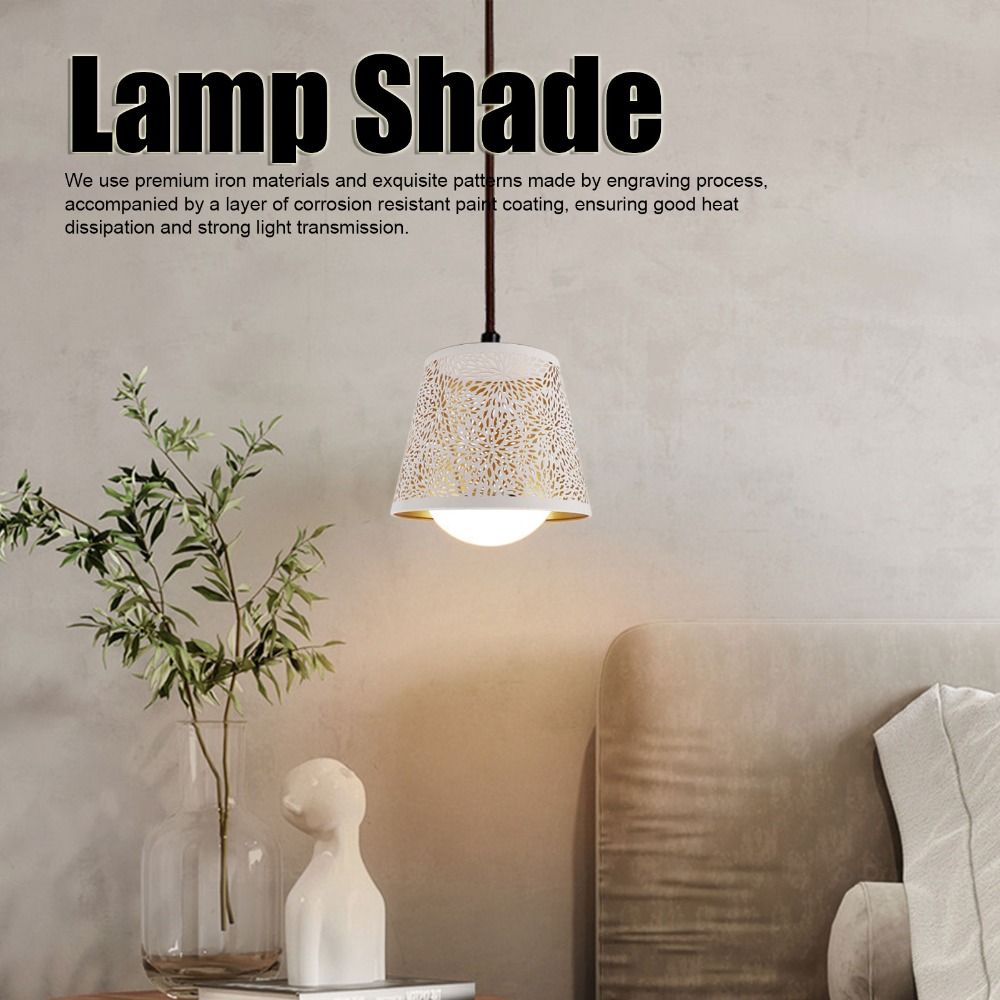 Geometric Lamp Shade - Einfacher Lampenschirm aus Eisen mit geometrischem