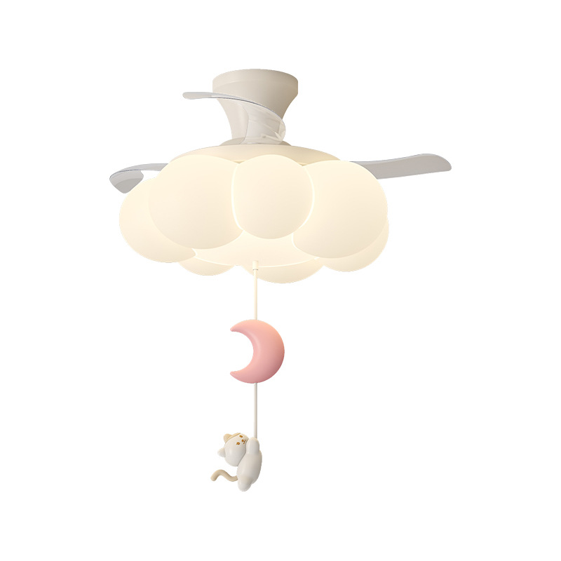 Decor Lighting Fans - Nordischer Minimalistischer Deckenventilator mit Licht für