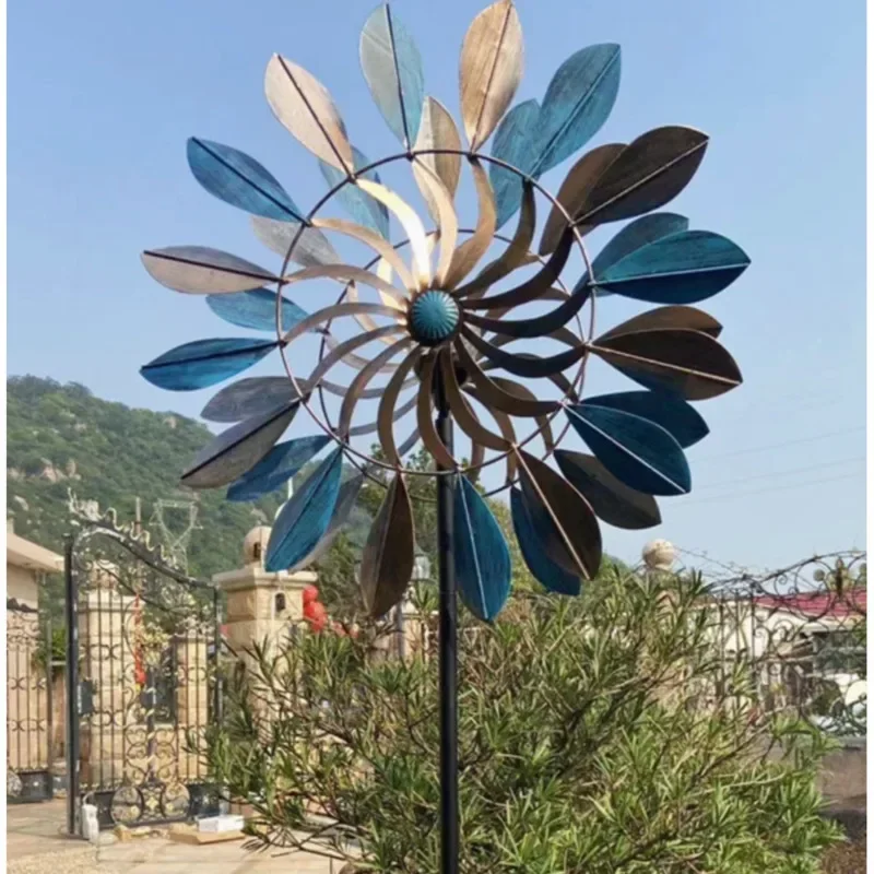 Lighting Decoration Stand - Outdoor Rasen Stehende Ornamente Bunte Eisen