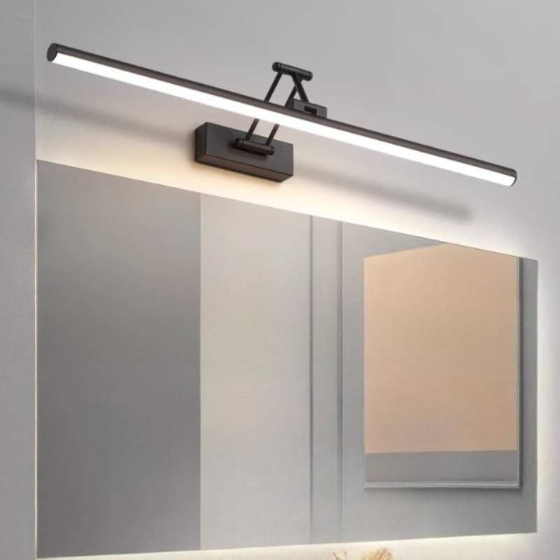 Lighting Metal Wall Decor - Eisen-LED-Spiegelfrontleuchte Moderner Minimalismus Spiegellampe Schlafzimmer Badezimmer