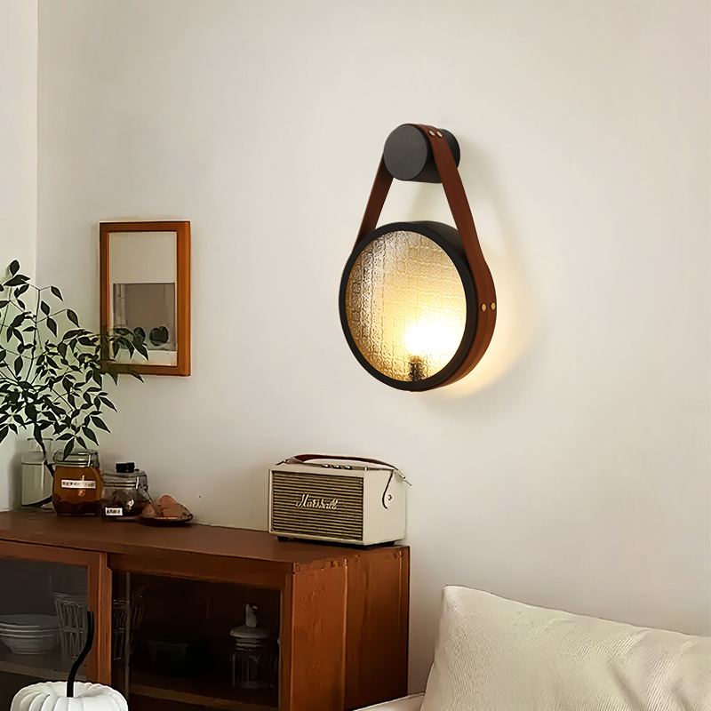 Lighting Metal Wall Decor - Dekorative Wandlampen Retro Glas Atmosphärische Wandleuchten