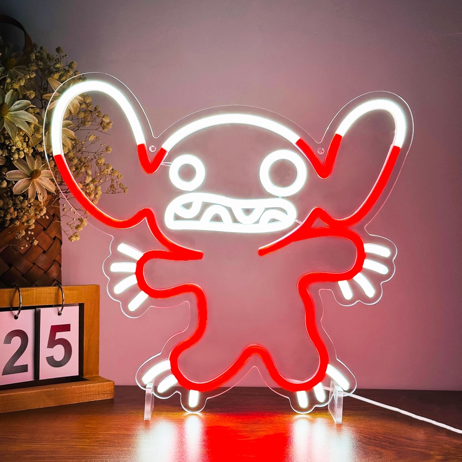 Decor Lighting Fans - Stitch Neon-Schild LED Anime Neonlicht USB