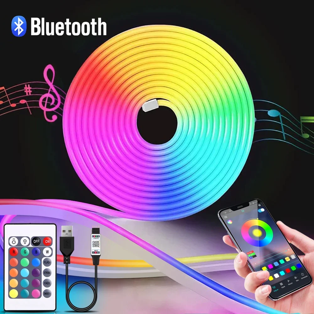 Lighting Design Decor - 1-5 m RGB LED Neon Streifen