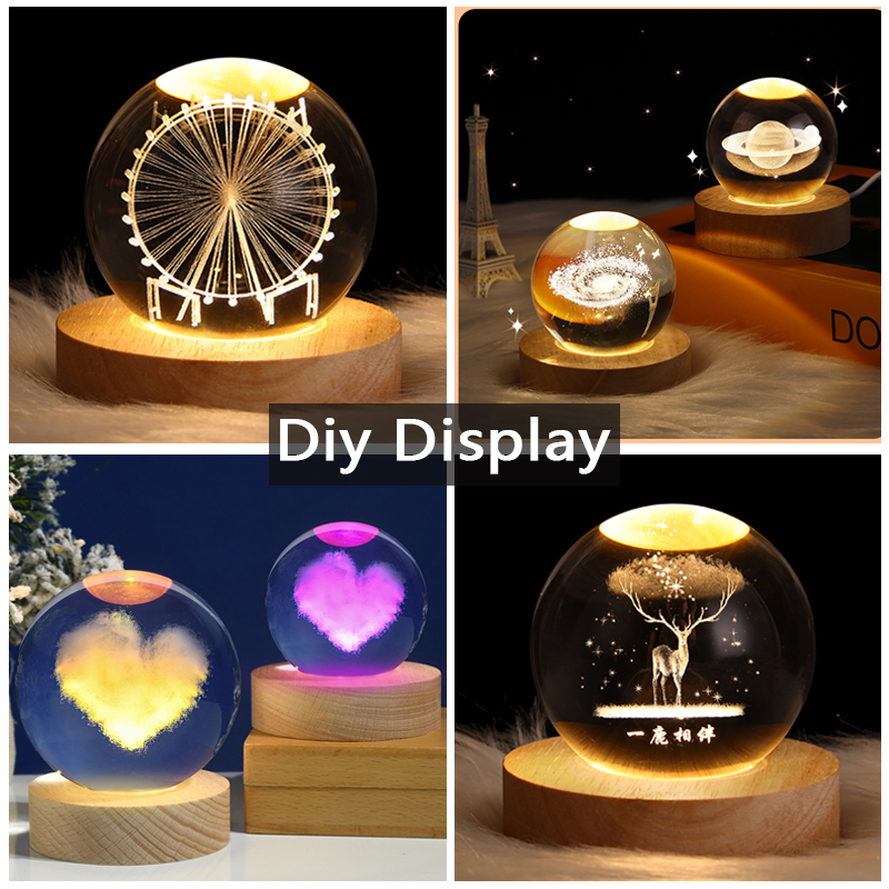 Harz Kunst Display Runde Holz  – Lighting Decoration Stand Bewertung und Preis