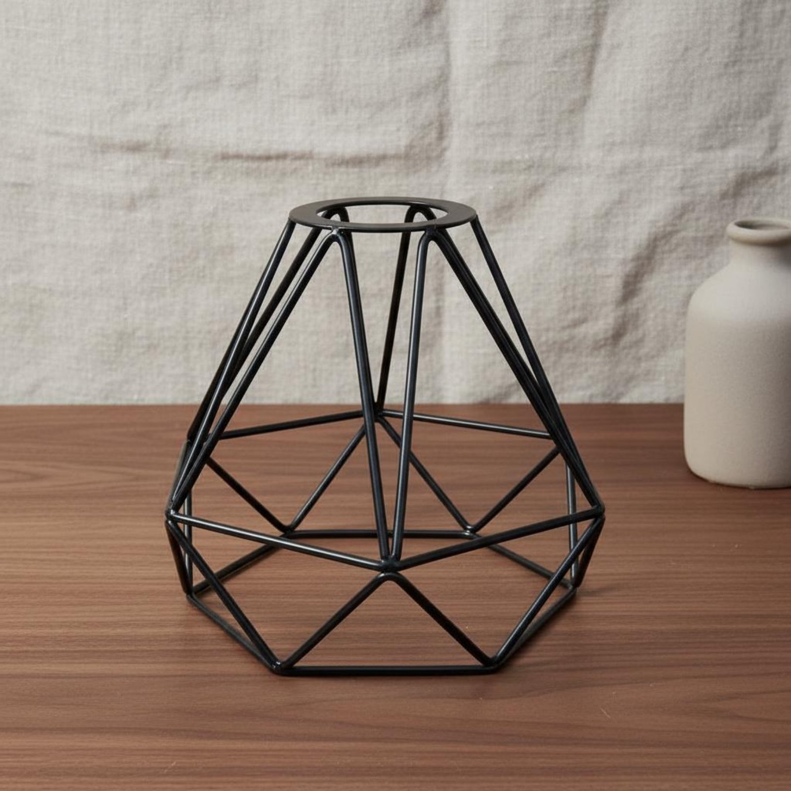 Rhombusförmiger Lampenschirm,  – Geometric Lamp Shade Bewertung und Preis