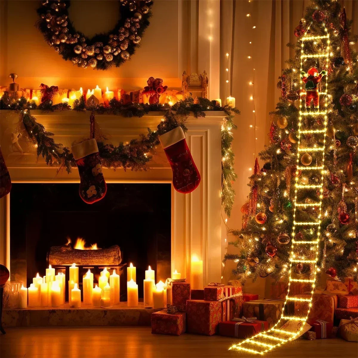 LED-Leiter Licht für Weihnacht – Home Decor Lighting Tree Bewertung und Preis