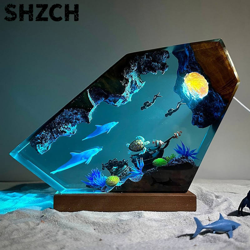 Unterwasserwelt Taucher-Harzst – Lighting World Decor Bewertung und Preis