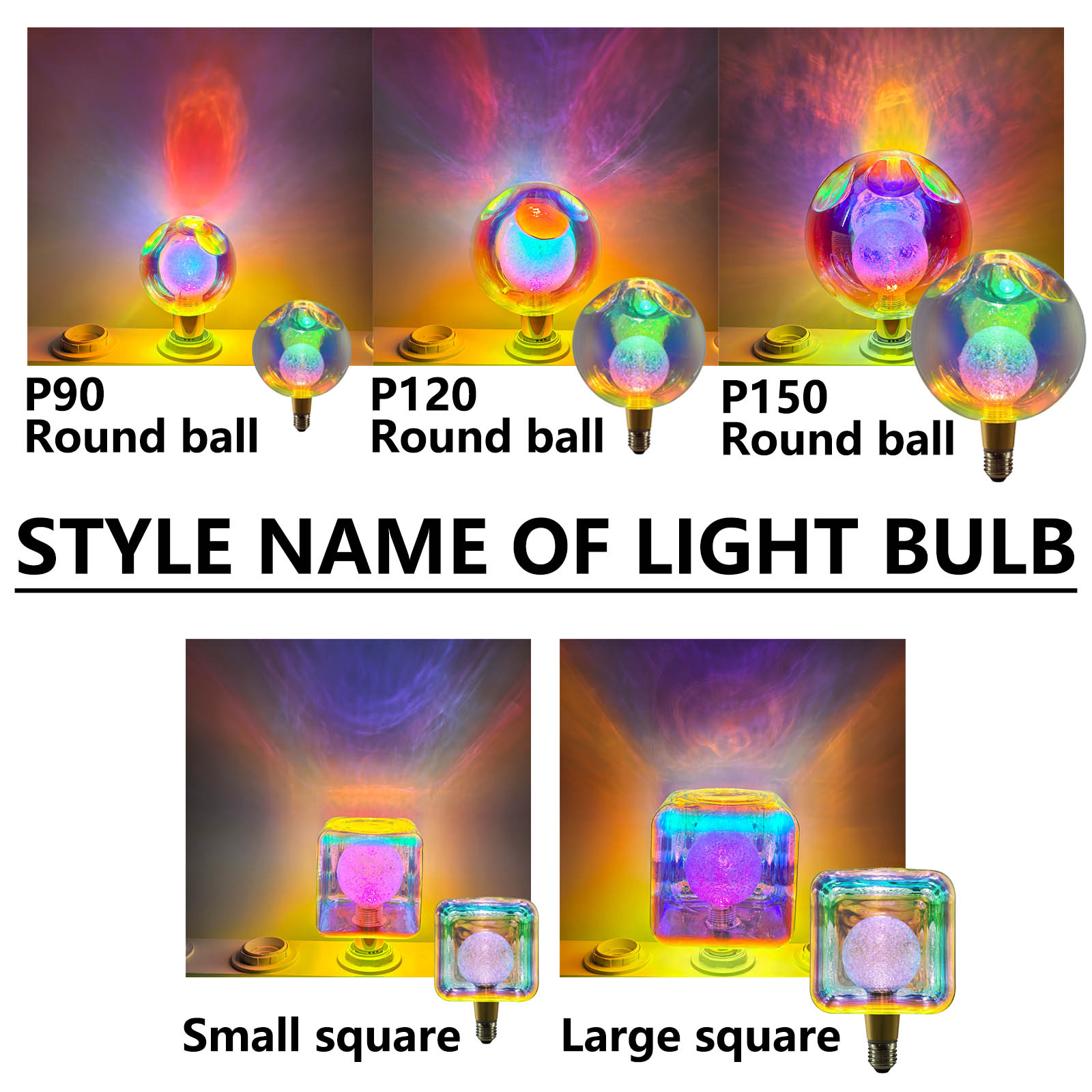 E27 P90 P120 P150 Runde Kugel  – Lighting Decor Bedroom Bewertung und Preis