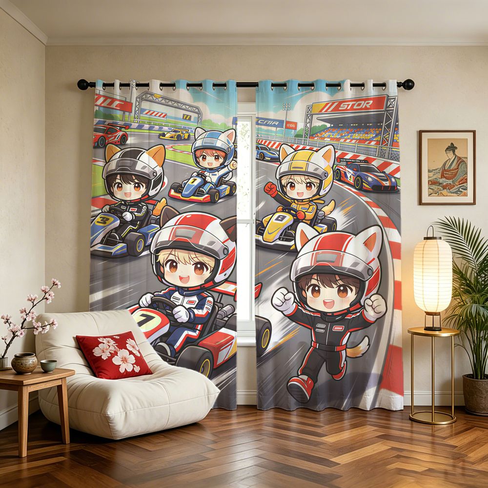 Kart-Rennsport Cartoon Digital – Decor Kart Lighting Bewertung und Preis