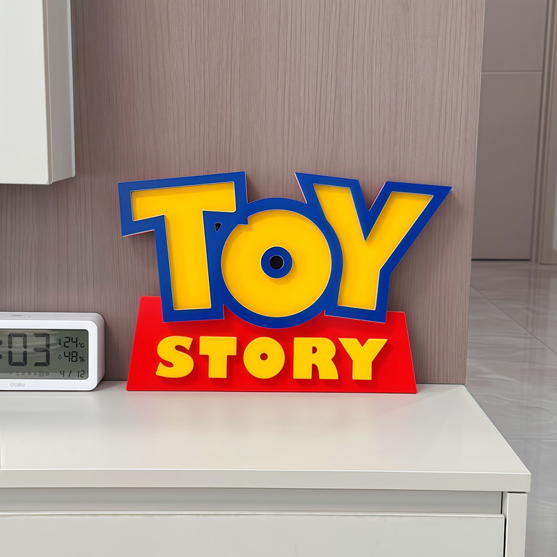 TOY STORY 3D-Logo Leuchtschild – Lighting Room Decor Items Bewertung und Preis