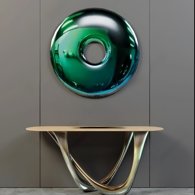 Edelstahl galvanisierte Donut- – Lighting Metal Wall Decor Bewertung und Preis