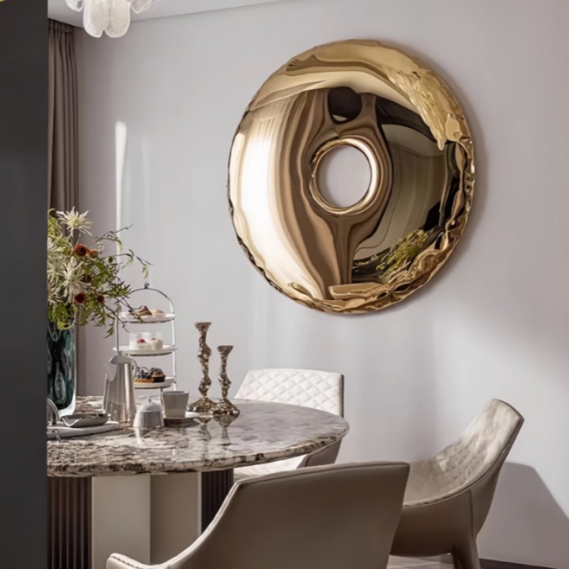 Edelstahl galvanisierte Donut- – Lighting Metal Wall Decor Bewertung und Preis