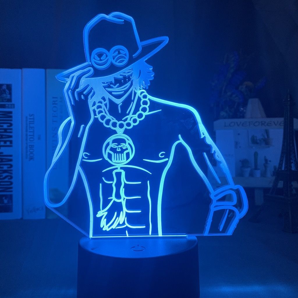 One Piece Ace Anime Cartoon Ni – Lighting Decoration Stand Bewertung und Preis