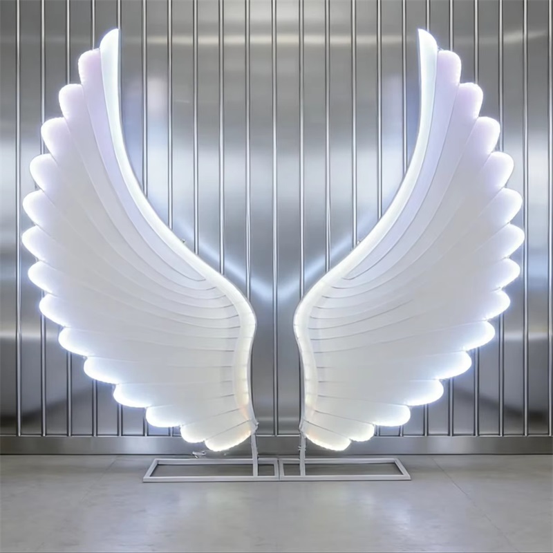 Leuchtende Engelsflügel Lichtr – Lighting Decor Wedding Bewertung und Preis