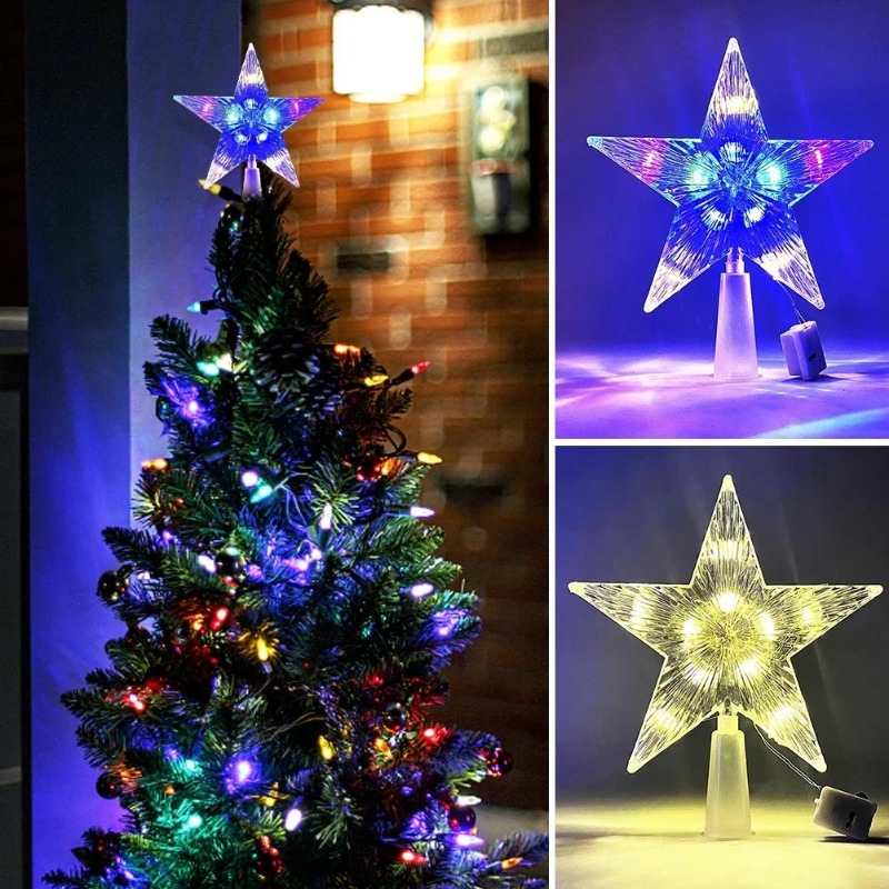 Leuchtender Weihnachtsbaumspit – Home Decor Lighting Tree Bewertung und Preis