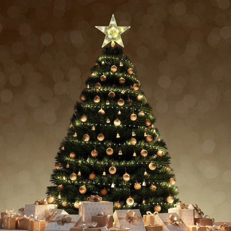 Leuchtender Weihnachtsbaumspit – Home Decor Lighting Tree Bewertung und Preis