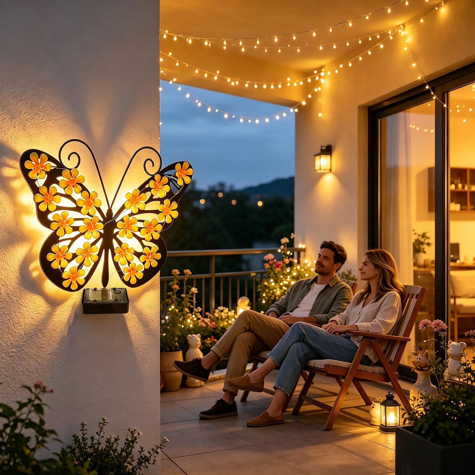 LED-Solar-Wandleuchten aus Met – Lighting Metal Wall Decor Bewertung und Preis
