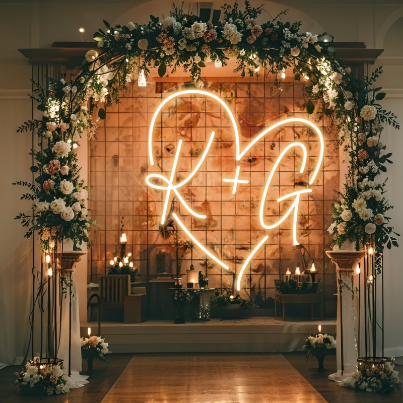 Benutzerdefinierte Initialen H – Lighting Decor Wedding Bewertung und Preis
