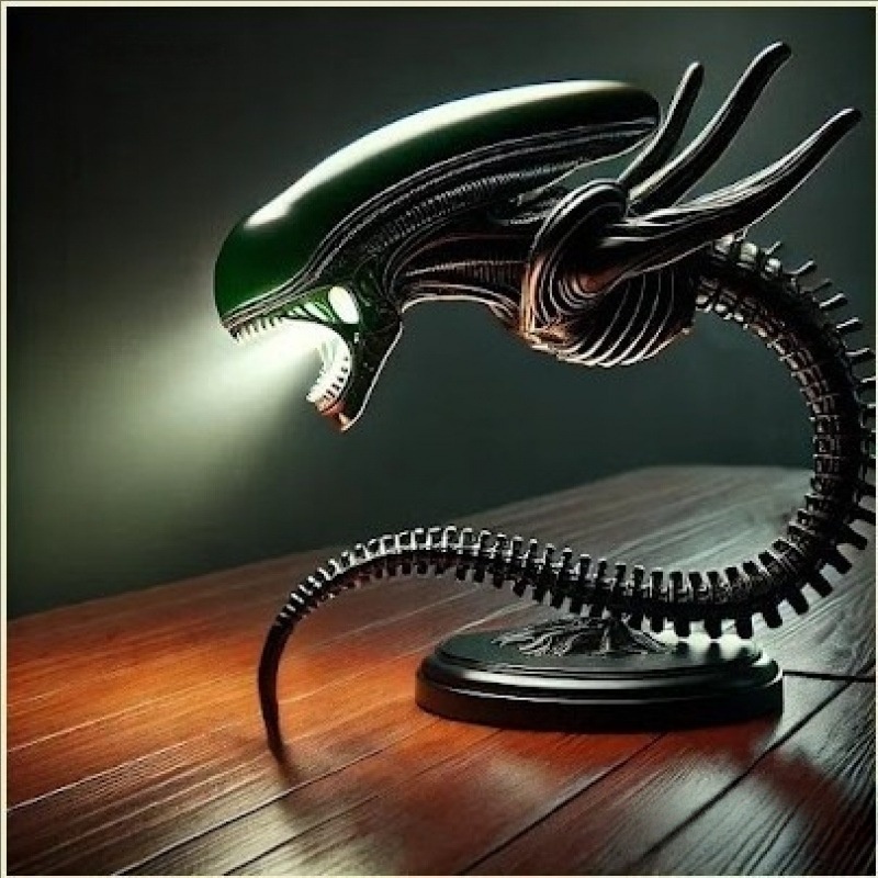 Alien Creature Harzlampe Hallo – Lighting Home Decor Items Bewertung und Preis