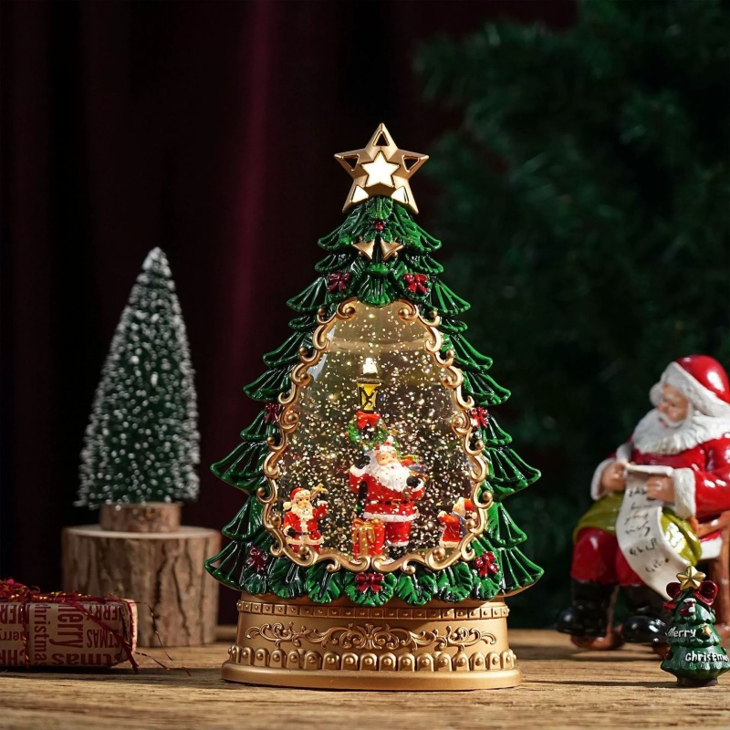 Schneekugel-Musikbox Weihnacht – Home Decor Lighting Tree Bewertung und Preis
