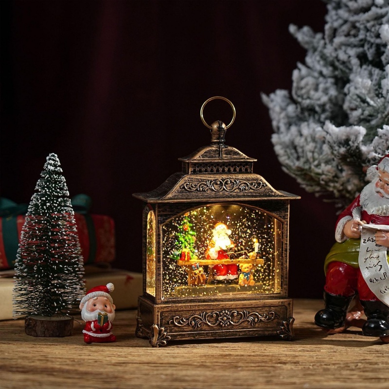 Schneekugel-Musikbox Weihnacht – Home Decor Lighting Tree Bewertung und Preis