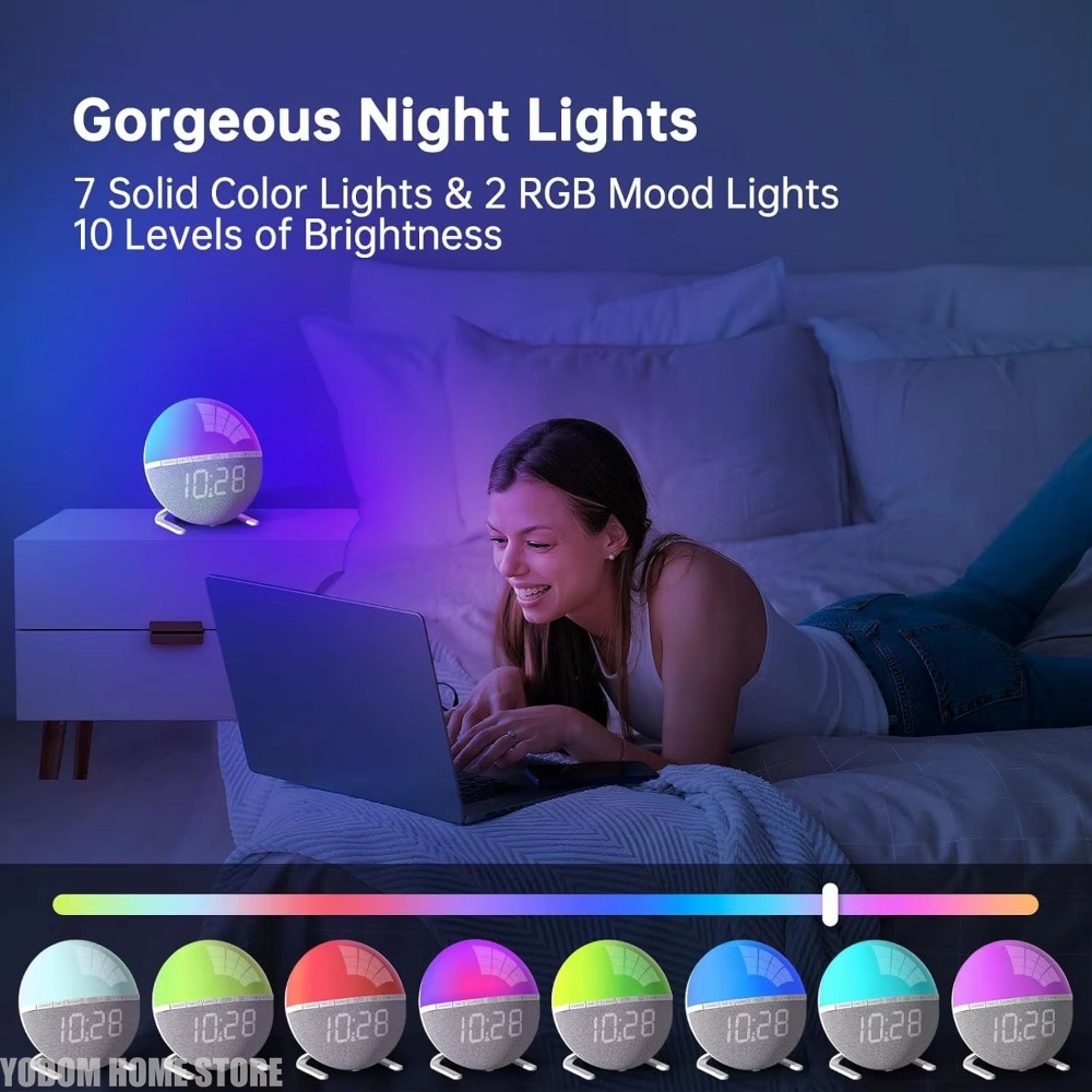 Sonnenaufgang-Wecker mit Farbw – Lighting Decor Sunrise Bewertung und Preis