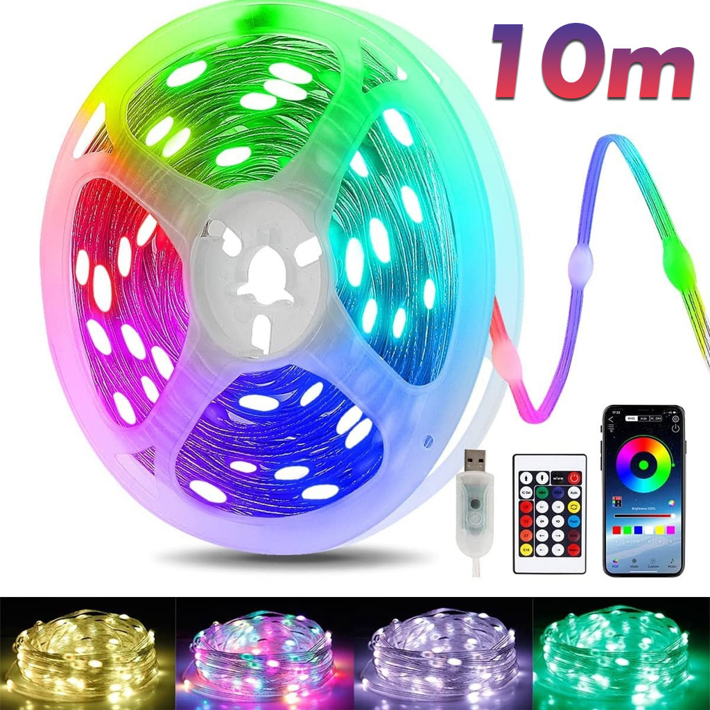 Bluetooth LED-Lichterkette USB – Decor Lighting Address Bewertung und Preis