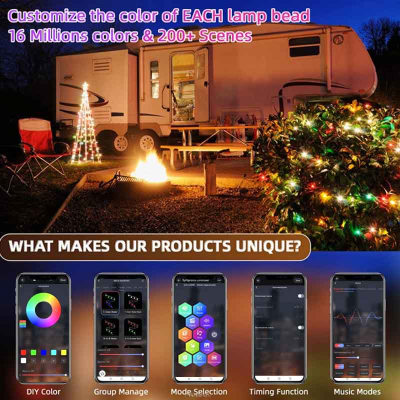 Bluetooth LED-Lichterkette USB – Decor Lighting Address Bewertung und Preis
