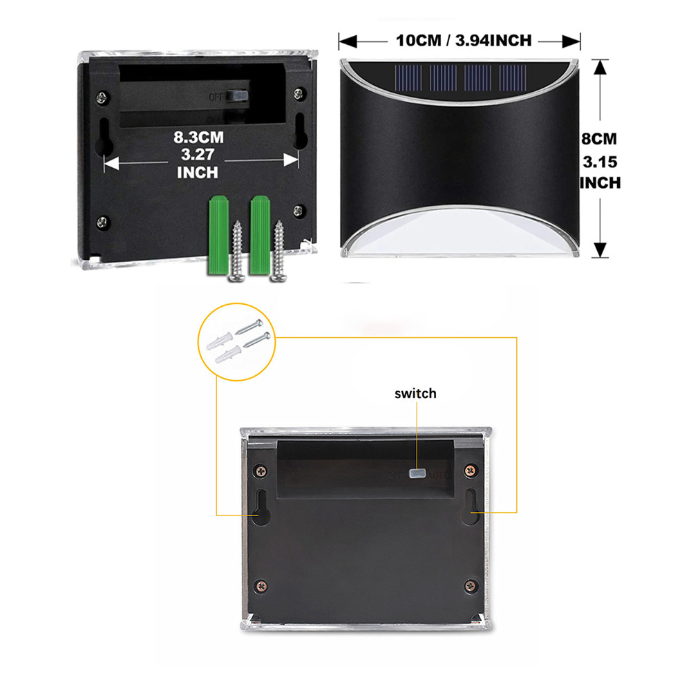 Solar-LED-Licht Gartentürschil – Decor Lighting Address Bewertung und Preis