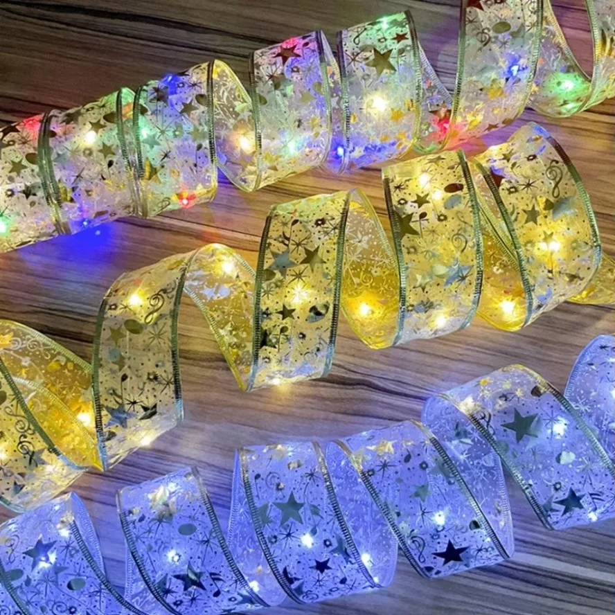 10m 5m LED Gold Silber Band De – Home Decor Lighting Tree Bewertung und Preis