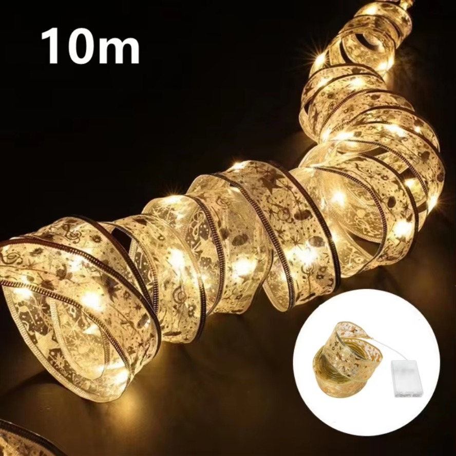 10m 5m LED Gold Silber Band De – Home Decor Lighting Tree Bewertung und Preis