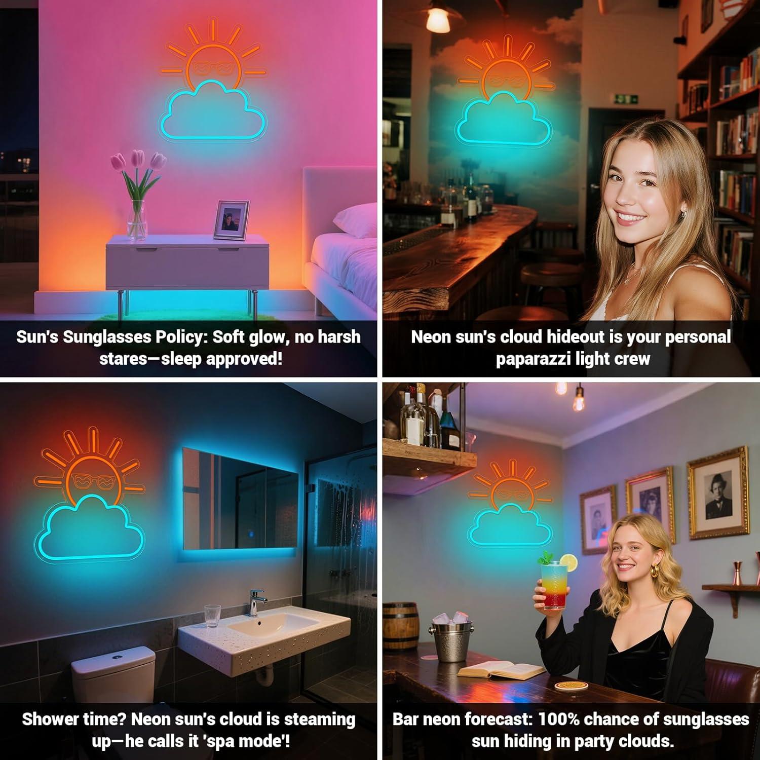 Sonnenaufgang Sonnenuntergang  – Lighting Decor Sunrise Bewertung und Preis