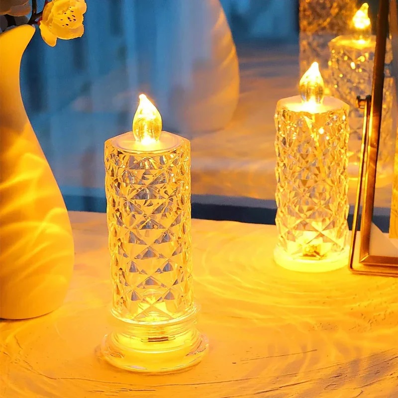 Kristall LED Kerzenlicht Tisch – Lighting Decor Wedding Bewertung und Preis