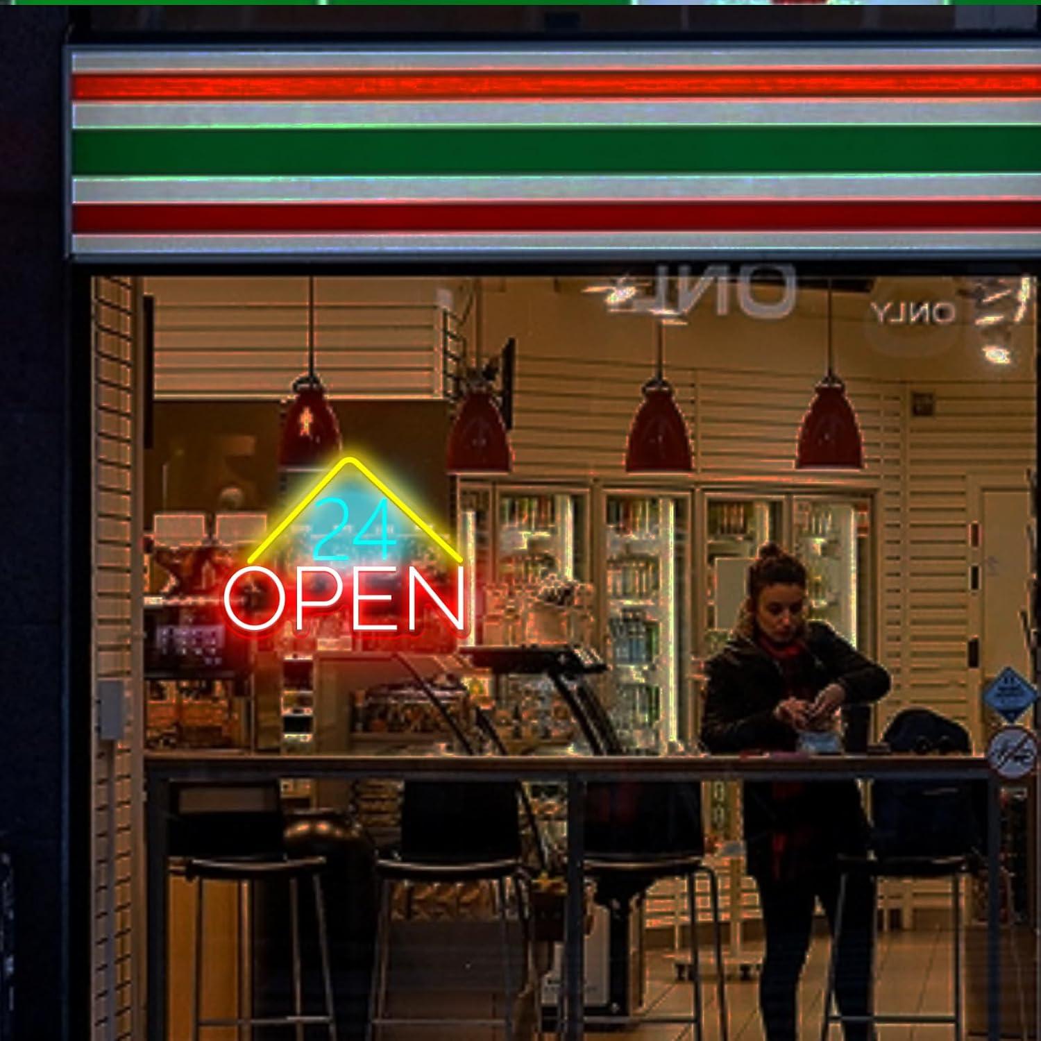 24-Stunden-Offen-Neonschild US – Decor Lighting Opening Hours Bewertung und Preis
