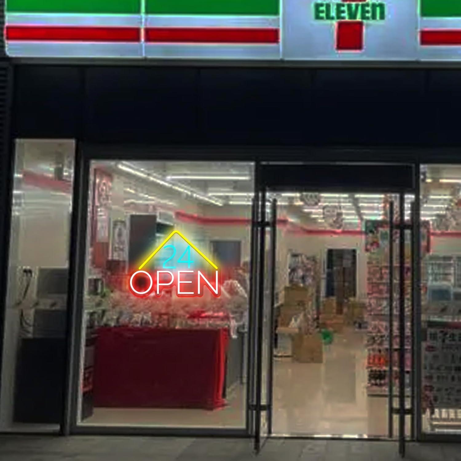 24-Stunden-Offen-Neonschild US – Decor Lighting Opening Hours Bewertung und Preis
