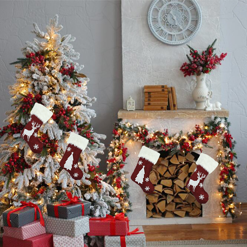 Weihnachten Socken Mit Led-leu – Home Decor Lighting Tree Bewertung und Preis