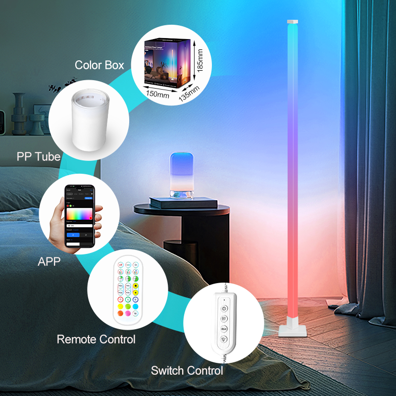 RGB-dimmbare, intelligente ste – Lighting Decoration Stand Bewertung und Preis