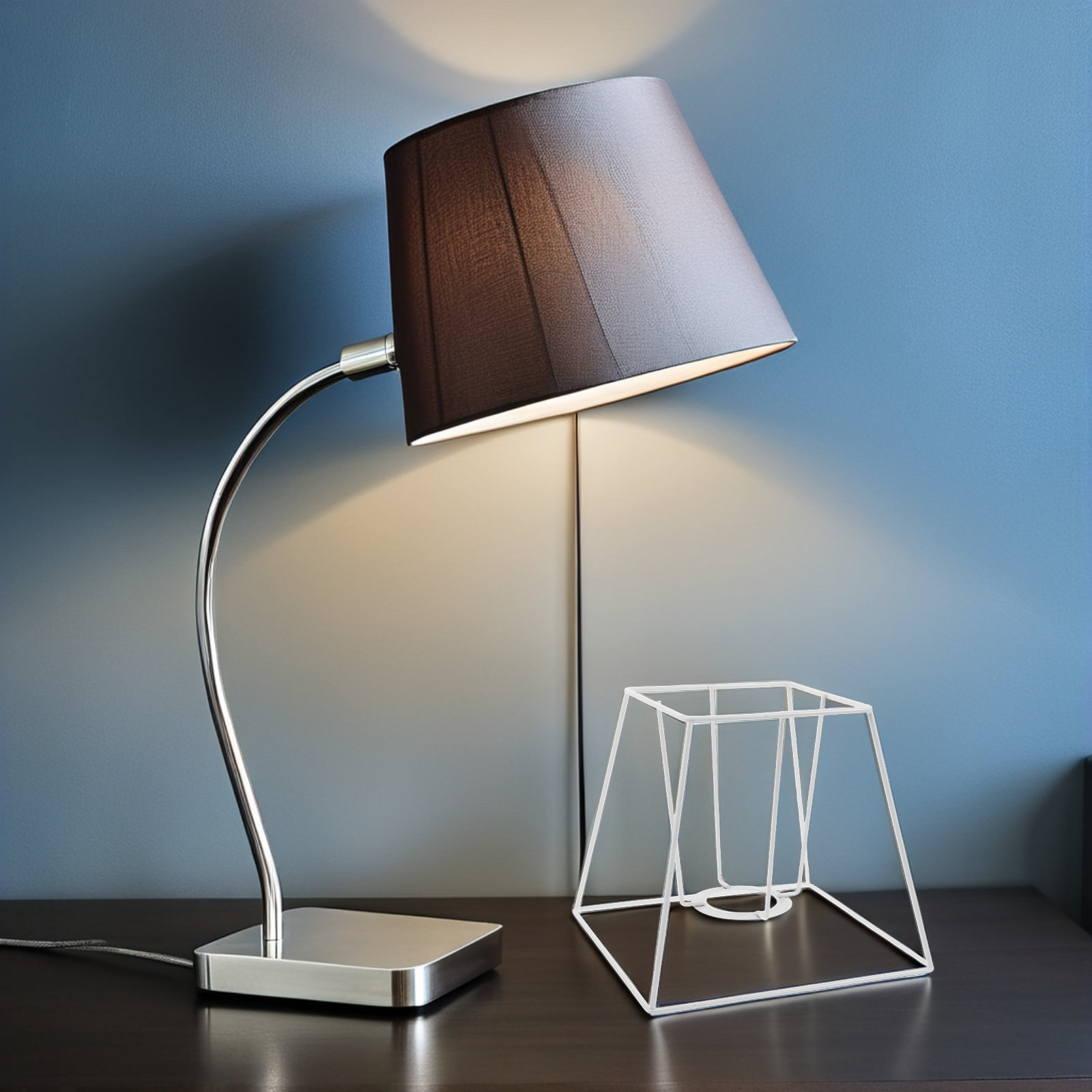 Trapezförmiger Lampenschirm au – Geometric Lamp Shade Bewertung und Preis