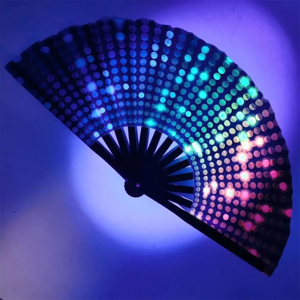 Große Faltbare Handfächer mit  – Decor Lighting Fans Bewertung und Preis