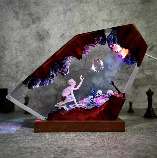 Harz-Lampe Einzigartige Raumde – Lighting World Decor Bewertung und Preis