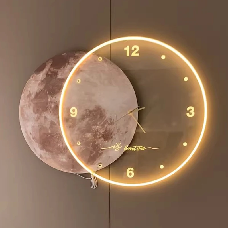 Große 3D-Wanduhren Geräuschlos – Lighting Decor Sunrise Bewertung und Preis