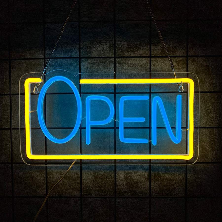 24-Stunden-LED-Neonschild, sup – Decor Lighting Opening Hours Bewertung und Preis