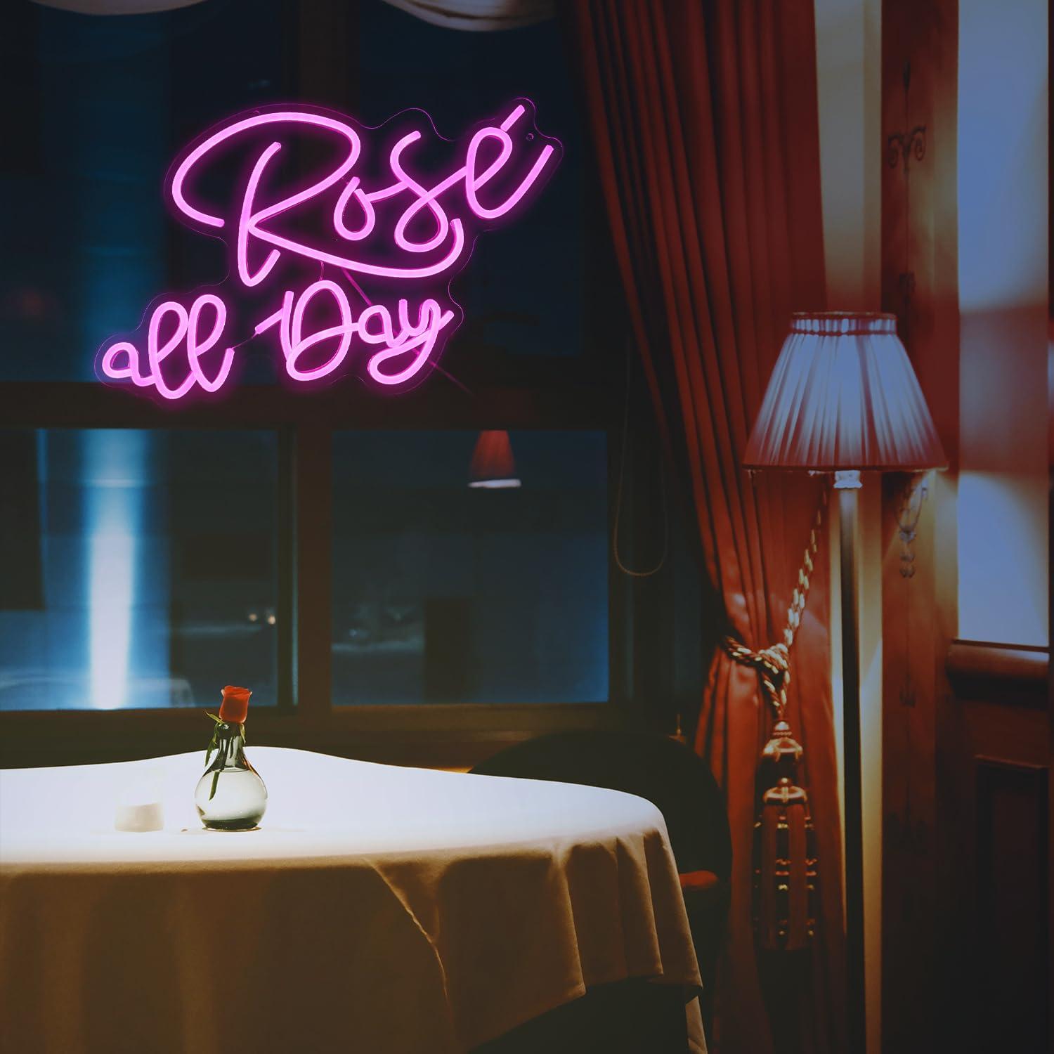 Rose All Day Neonschild, dimmb – Lighting Decor Wedding Bewertung und Preis